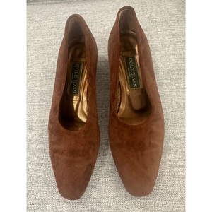 Cole Haan Vintage Brown Suede Heels